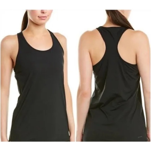 Spanx Transformation Black Side Zipper Racerback Tank Top Size Large L - Picture 2 of 7